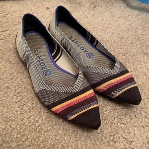 Rothy’s Inverse Stripes Points Size 9.5